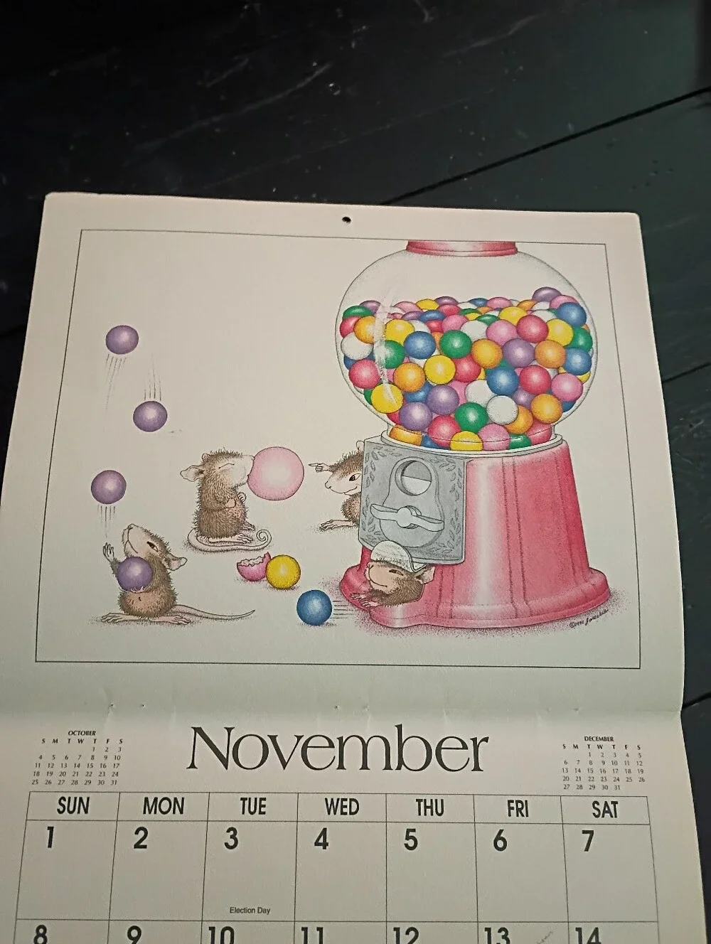 House Mouse Designs 1992 Calendar Ephemera Ellen Jareckie